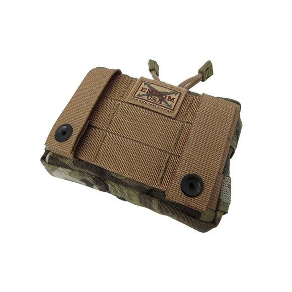 Emdom Micro Utility Shingle Pouch - MultiCam Black - Picture 4 of 8